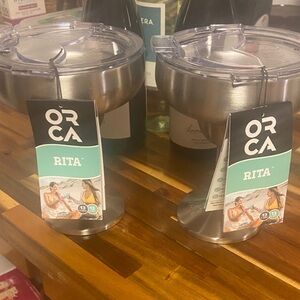 Rita Stainless Steel Drinkware Set